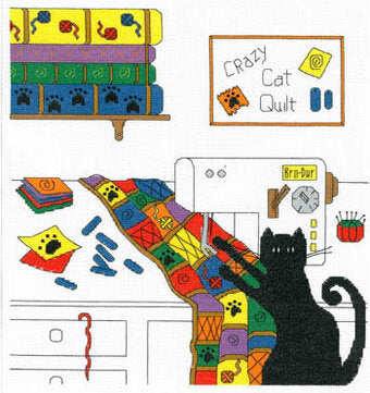 IMA - Crazy Quilt Cat 3252