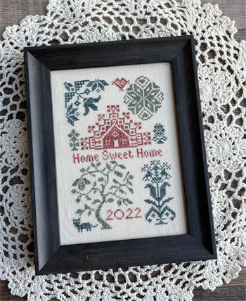 FTH - Antique Sampler - Home Sweet Home Sampler