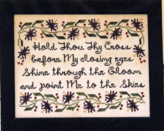 HSS - Sunday Stitches Abide With Me