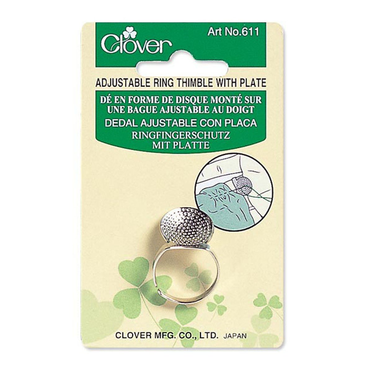 CLV - Adjustable Ring Thimble With Plate
