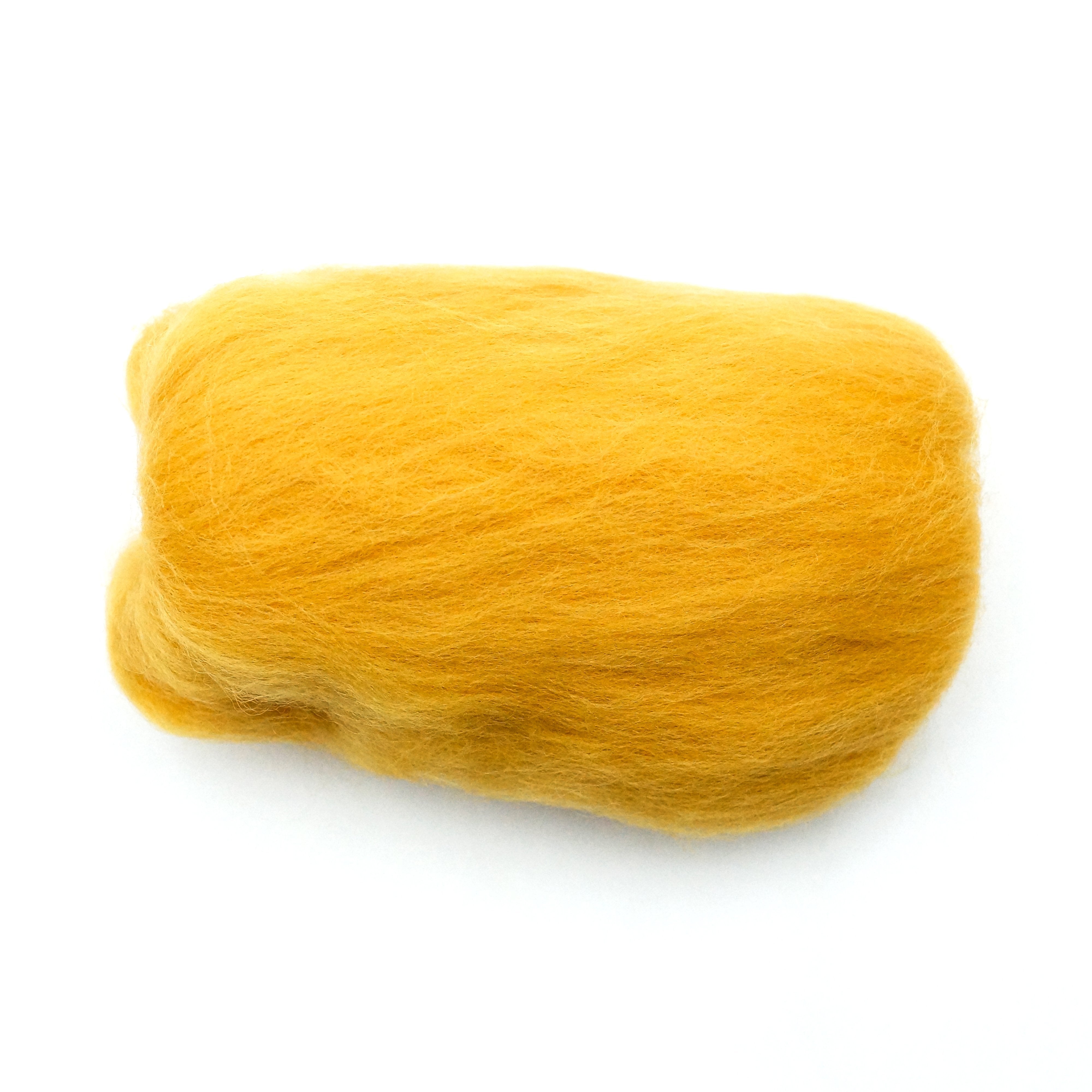 CLV - Natural Wool Roving (Gold)