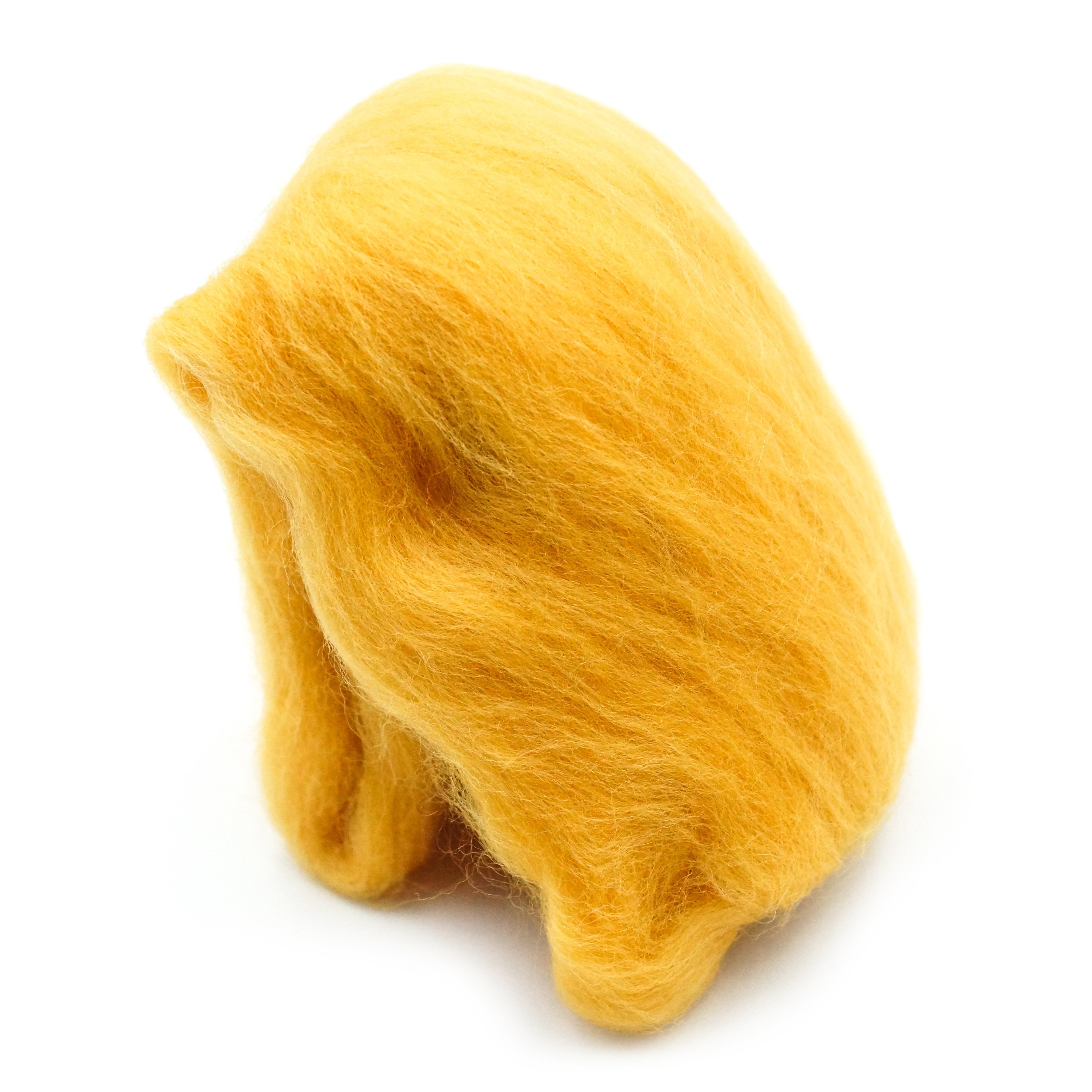 CLV - Natural Wool Roving (Gold)