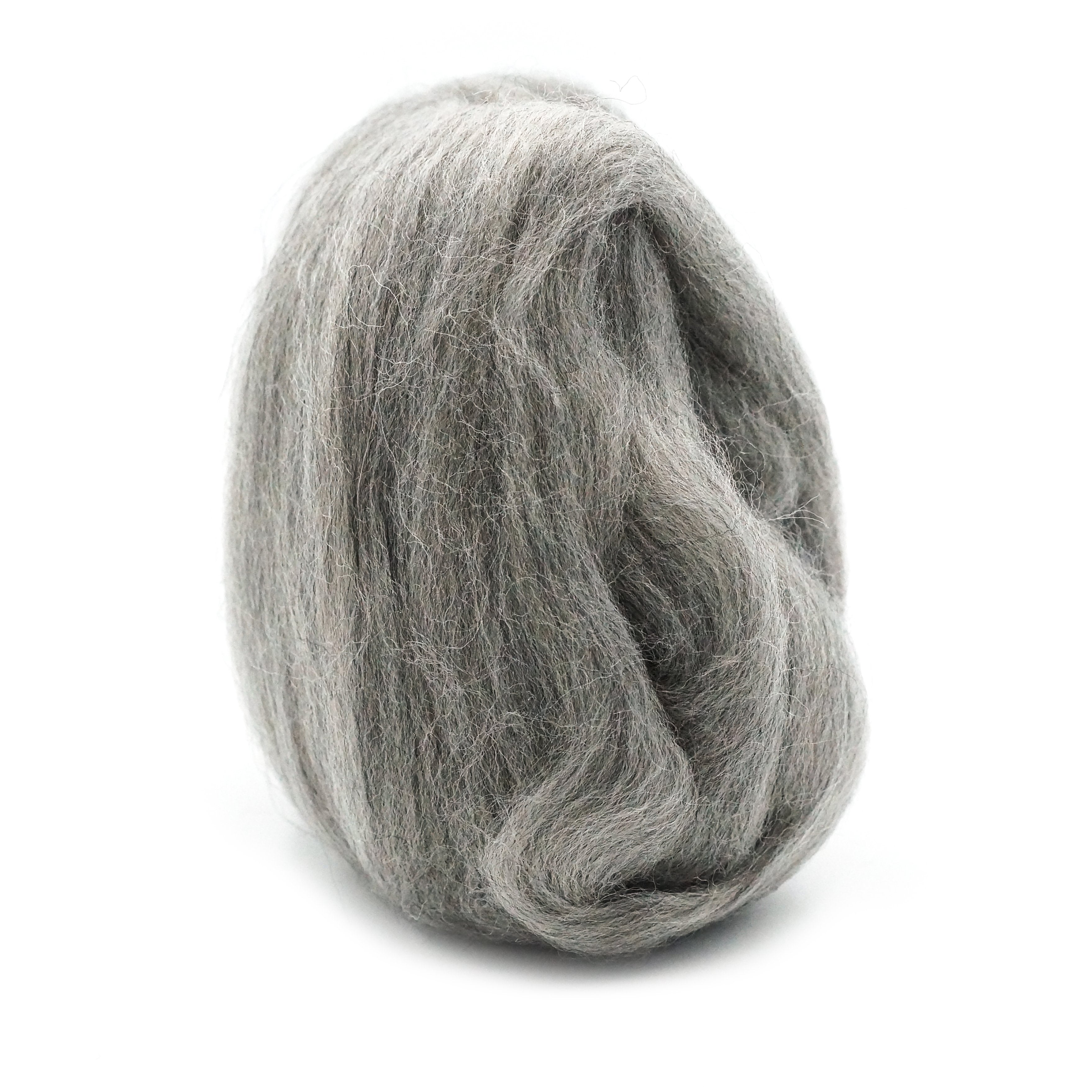 CLV - Natural Wool Roving (Ash)