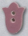 MHB - Ceramic Buttons - 86045P - Pink Tulip