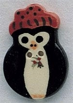 MHB - Ceramic Buttons - 86146 - Penguin