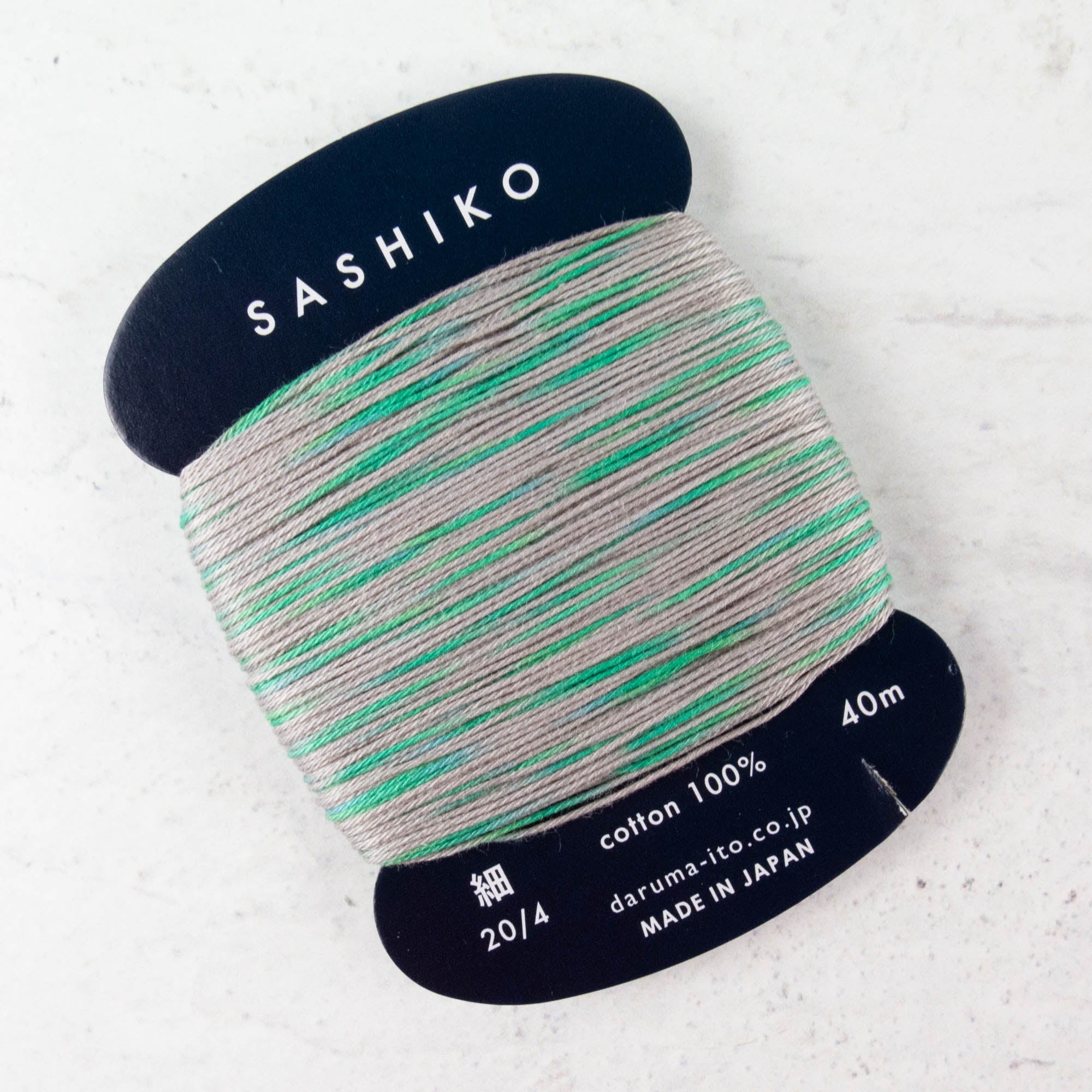 ORIM - Daruma - Sashiko Cotton Thread 20/4 - 0301 - Rain Sounds