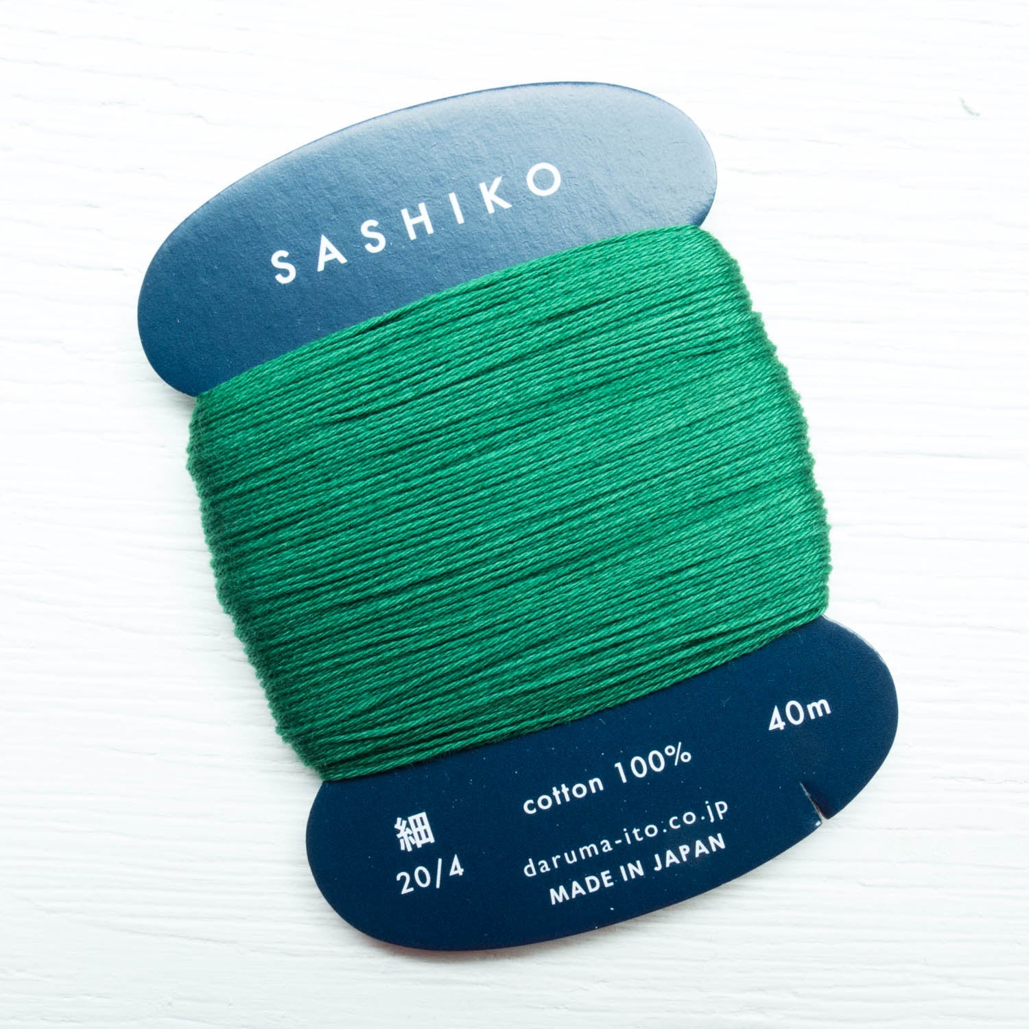ORIM - Daruma - Sashiko Cotton Thread 20/4 - 0208 - Hunter Green