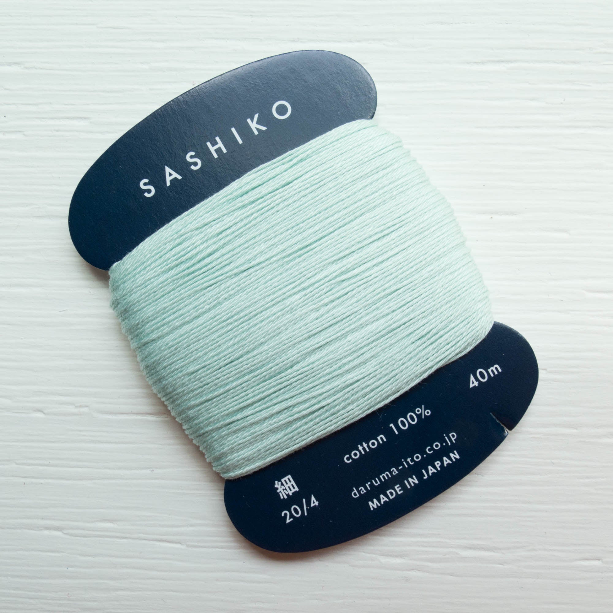 ORIM - Daruma - Sashiko Cotton Thread 20/4 - 0206 - Mint