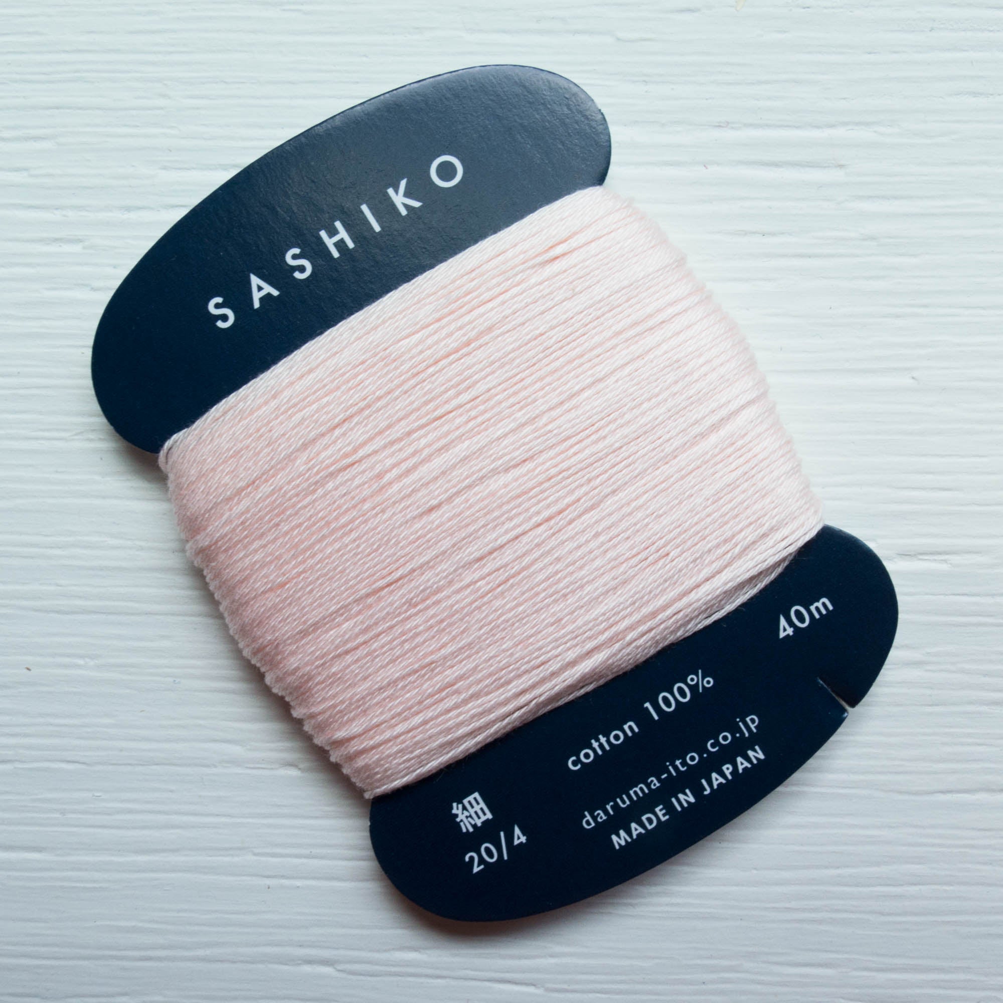 ORIM - Daruma - Sashiko Cotton Thread 20/4 - 0209 - Cherry Blossom