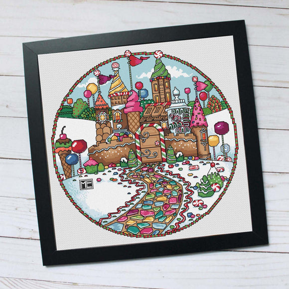 SPCL - Mary Engelbreit - Candy Castle - Cross Stitch Kit