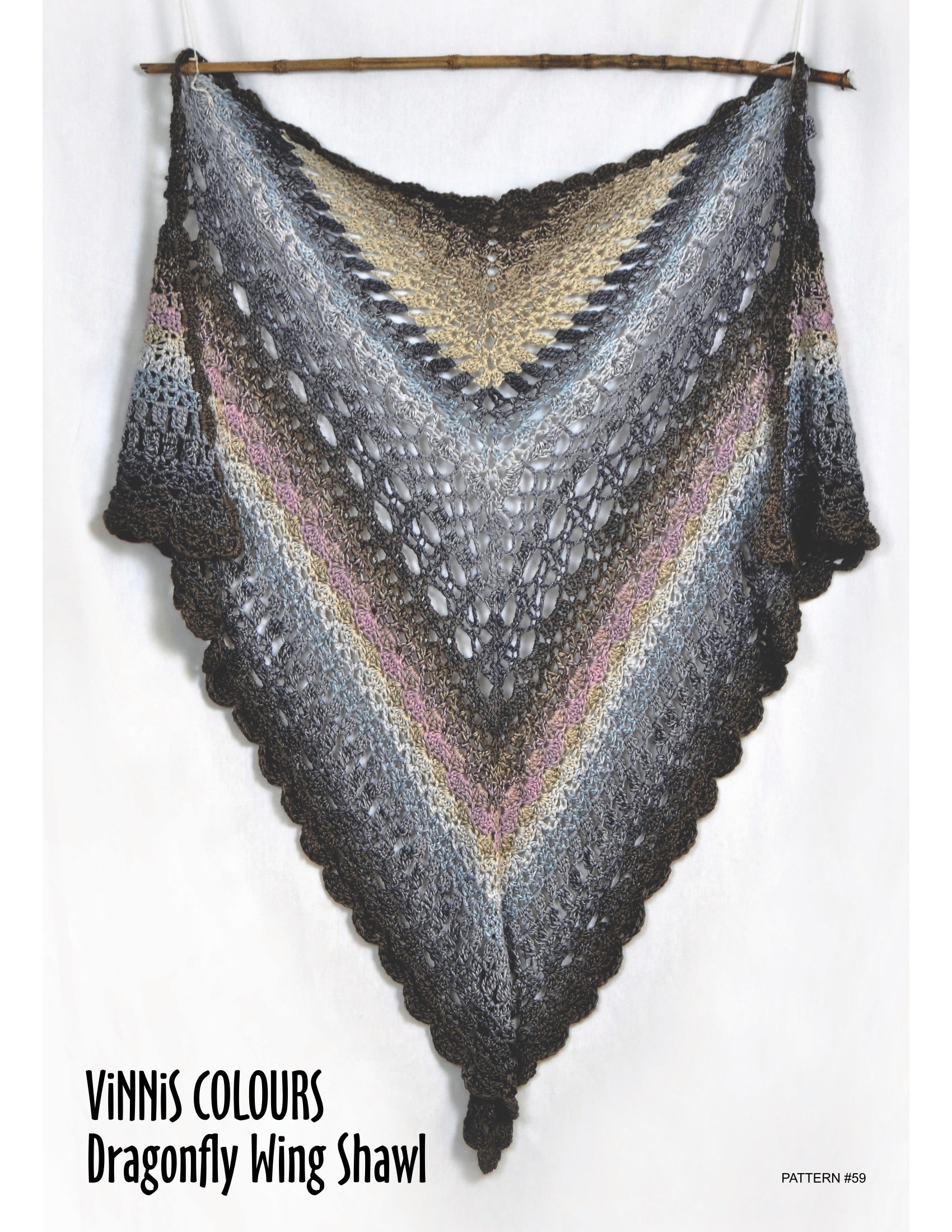 VCDL - P059 - Dragonfly Wing Shawl