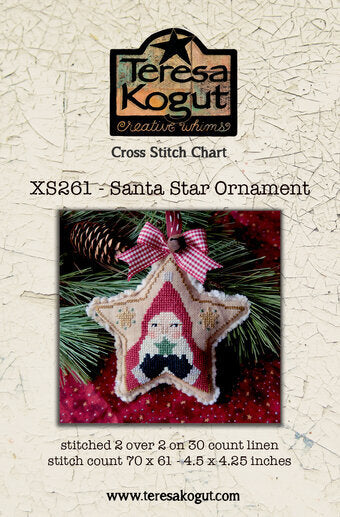 TKCW - Santa Star Ornament