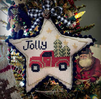 TKCW - Jolly Truck Star Ornament