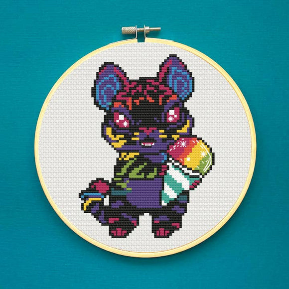 SPCL - Ashley Benson - Rainbow Rave Slush Tiger - Cross Stitch Kit