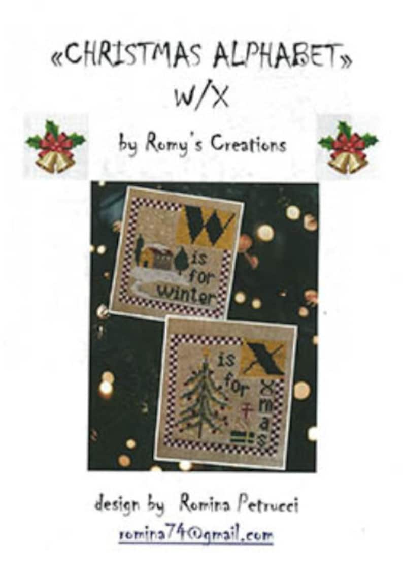 RC - Christmas Alphabet W/X