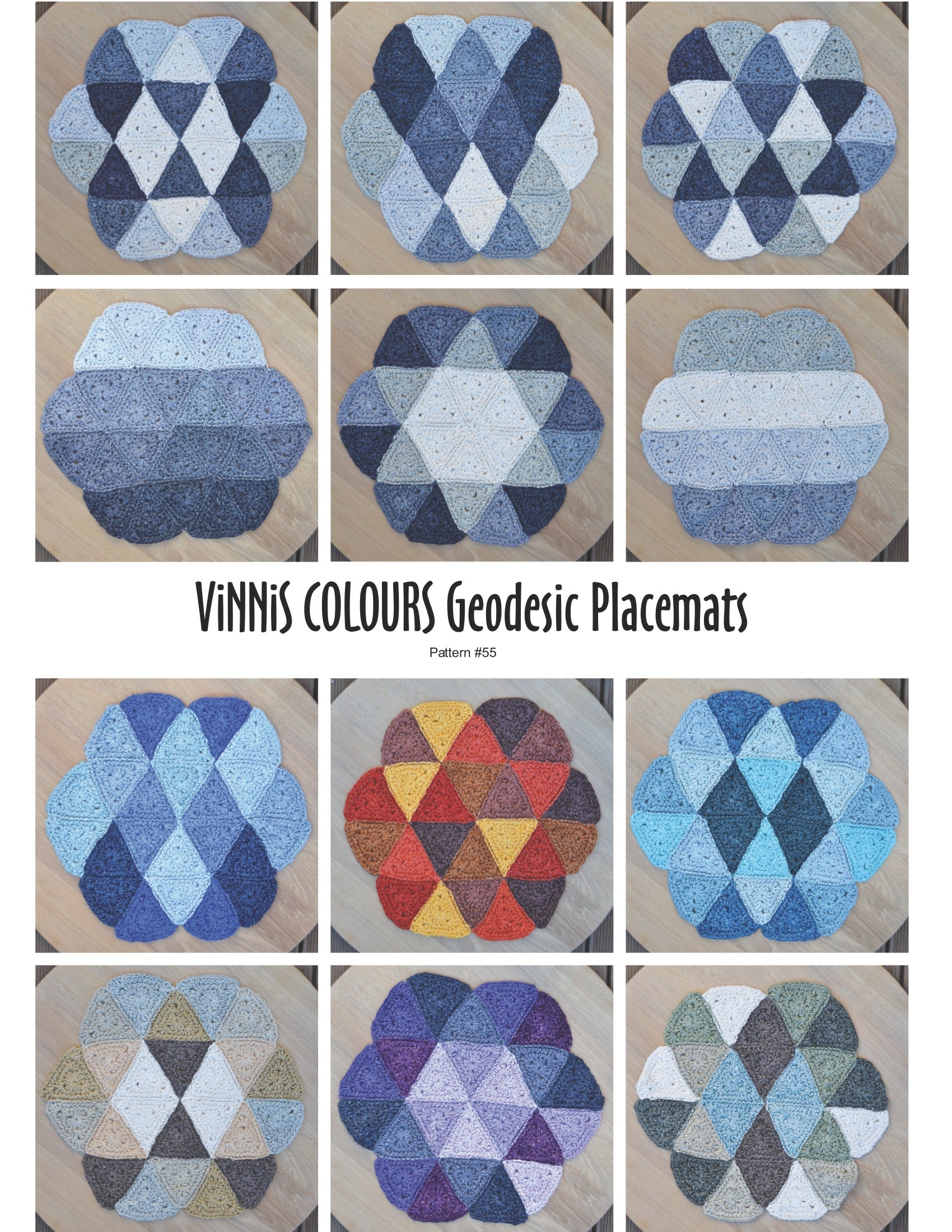 VCDL - P055 - Geodesic Placemats