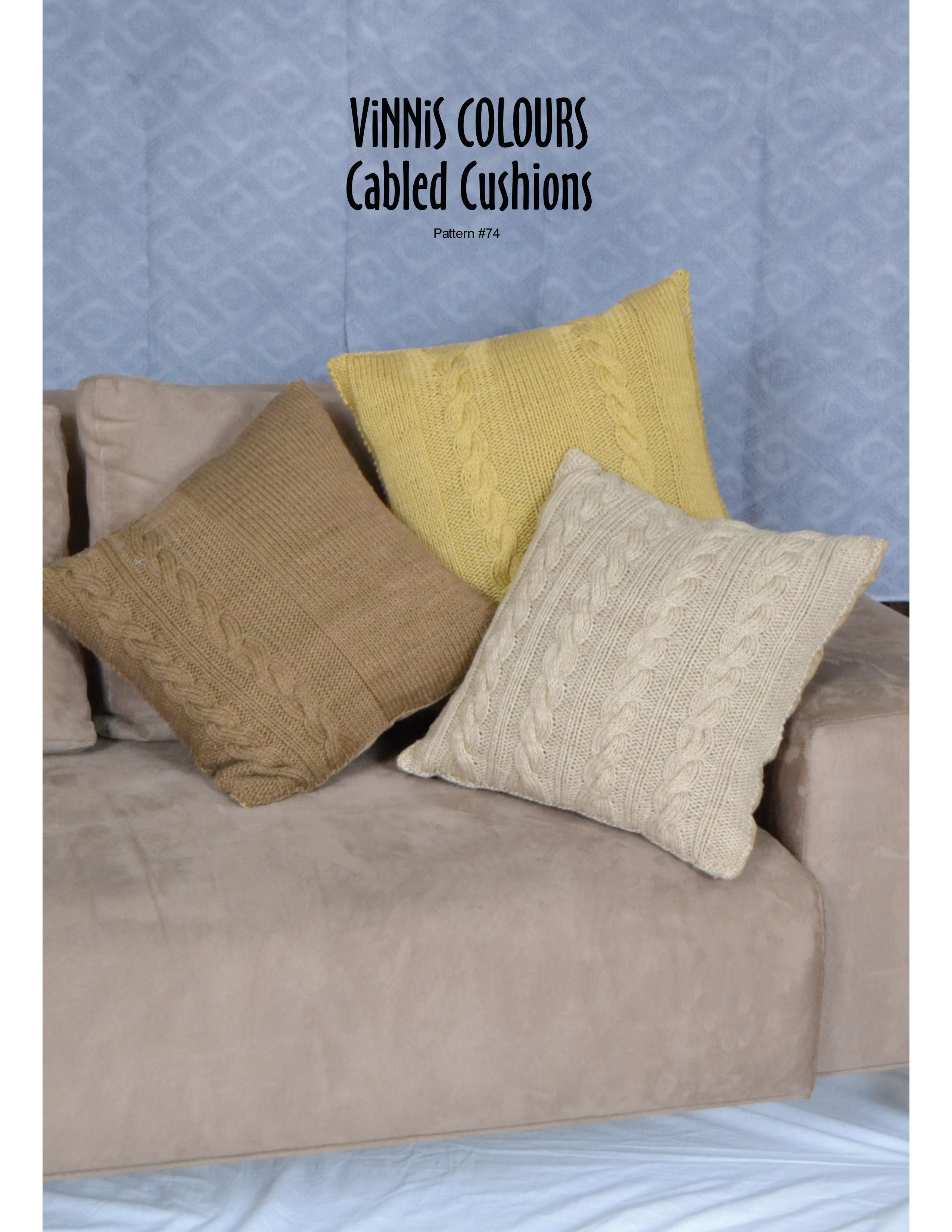 VCDL - P074 - Cabled Cushions