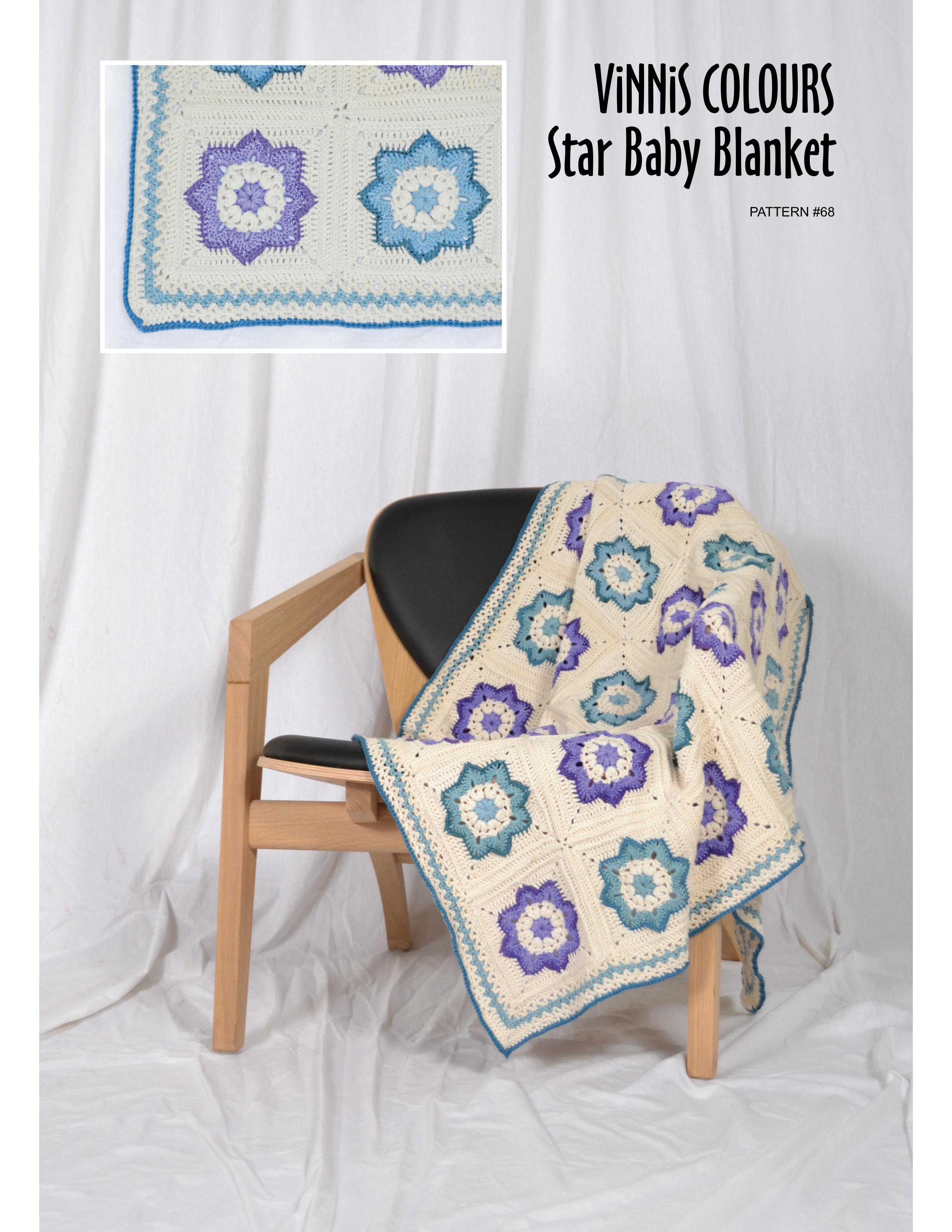 VCDL - P068 - Star Baby Blanket
