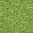 MHB - Size 11/0 Glass Seed Beads - 02066 - Crayon - Yellow Green