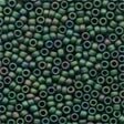 MHB - Size 11/0 Antique Glass Seed Beads - 03029 - Autumn Green
