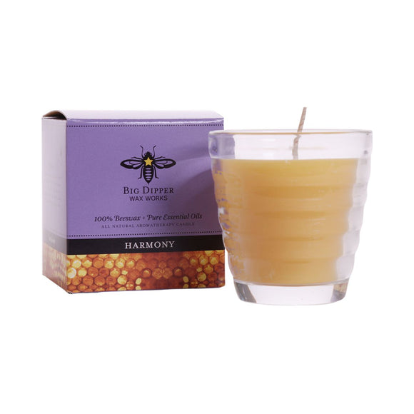 BDWW - Beeswax Aromatherapy Beehive Glass - Harmony - Pure Lavender