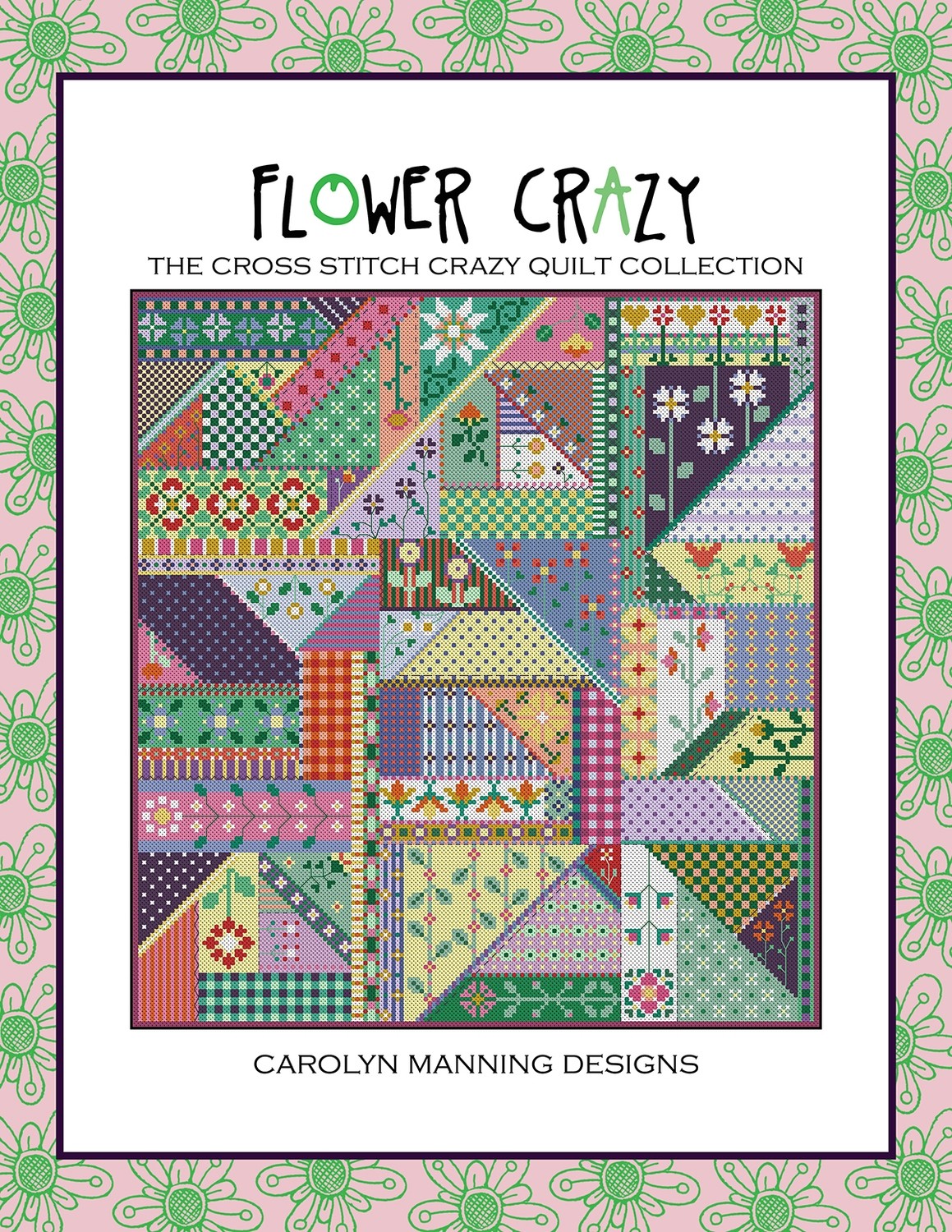 CM - Crazy Quilting - Flower Crazy