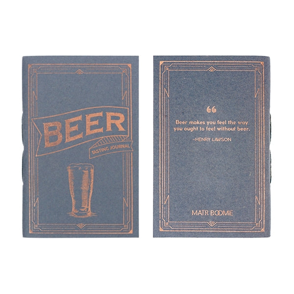 MBFT - Beer Tasting Pocket Journal Recycled Paper