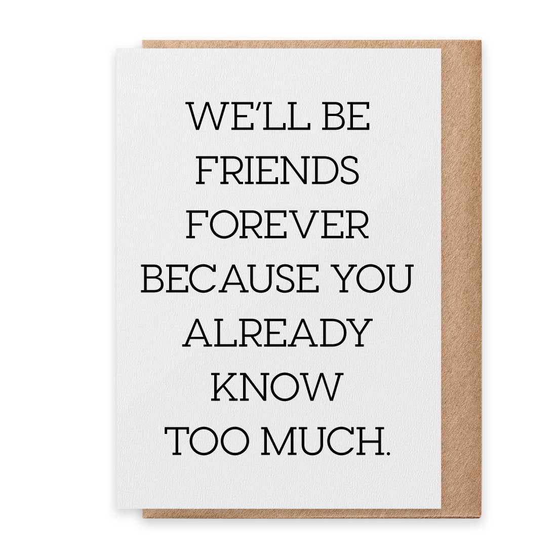PSPR - Greeting Card - Friends Forever