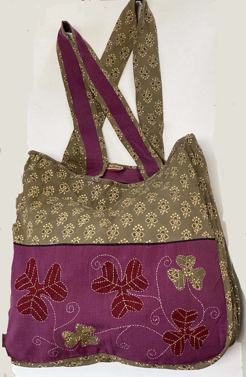 SSTH - TRINITY MAPLE Hand Embroidered Bag
