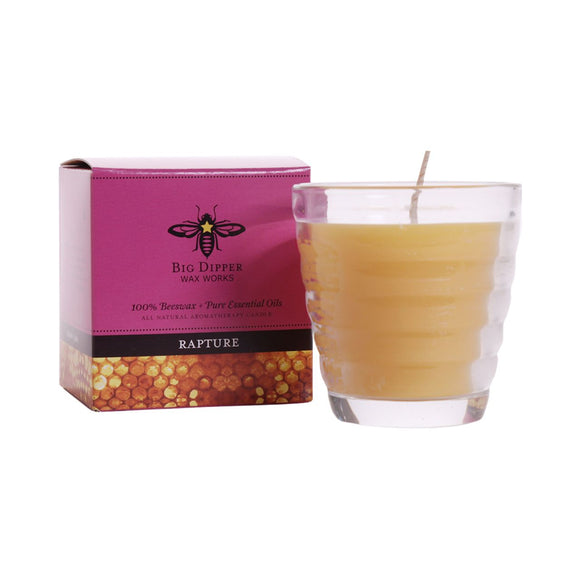 BDWW - Beeswax Aromatherapy Beehive Glass - Rapture - Patchouli and Cassia
