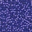 MHB - Size 11/0 Frosted Glass Seed Beads - 62034 - Blue Violet