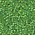 MHB - Size 11/0 Frosted Glass Seed Beads - 62049 - Spring Green