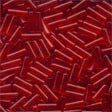MHB - Small Bugle Beads - 6mm - 72013 - Red
