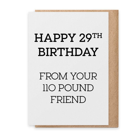 PSPR - Greeting Card - Happy 29th
