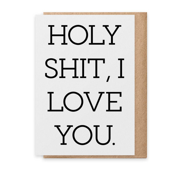 PSPR - Greeting Card - Holy Shit