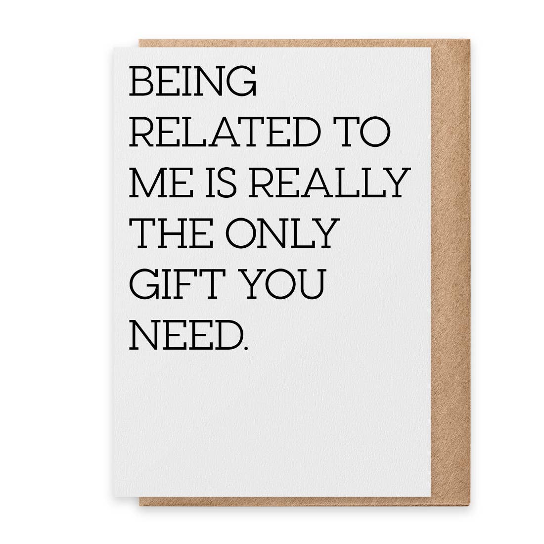 PSPR - Greeting Card - Only Gift You Need