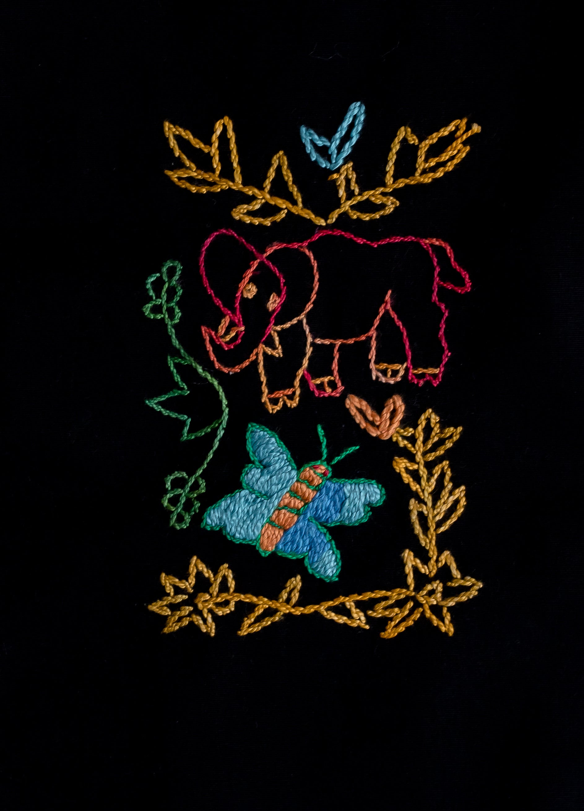 ME - Mapula Embroidered Block - 4*7 - EB014
