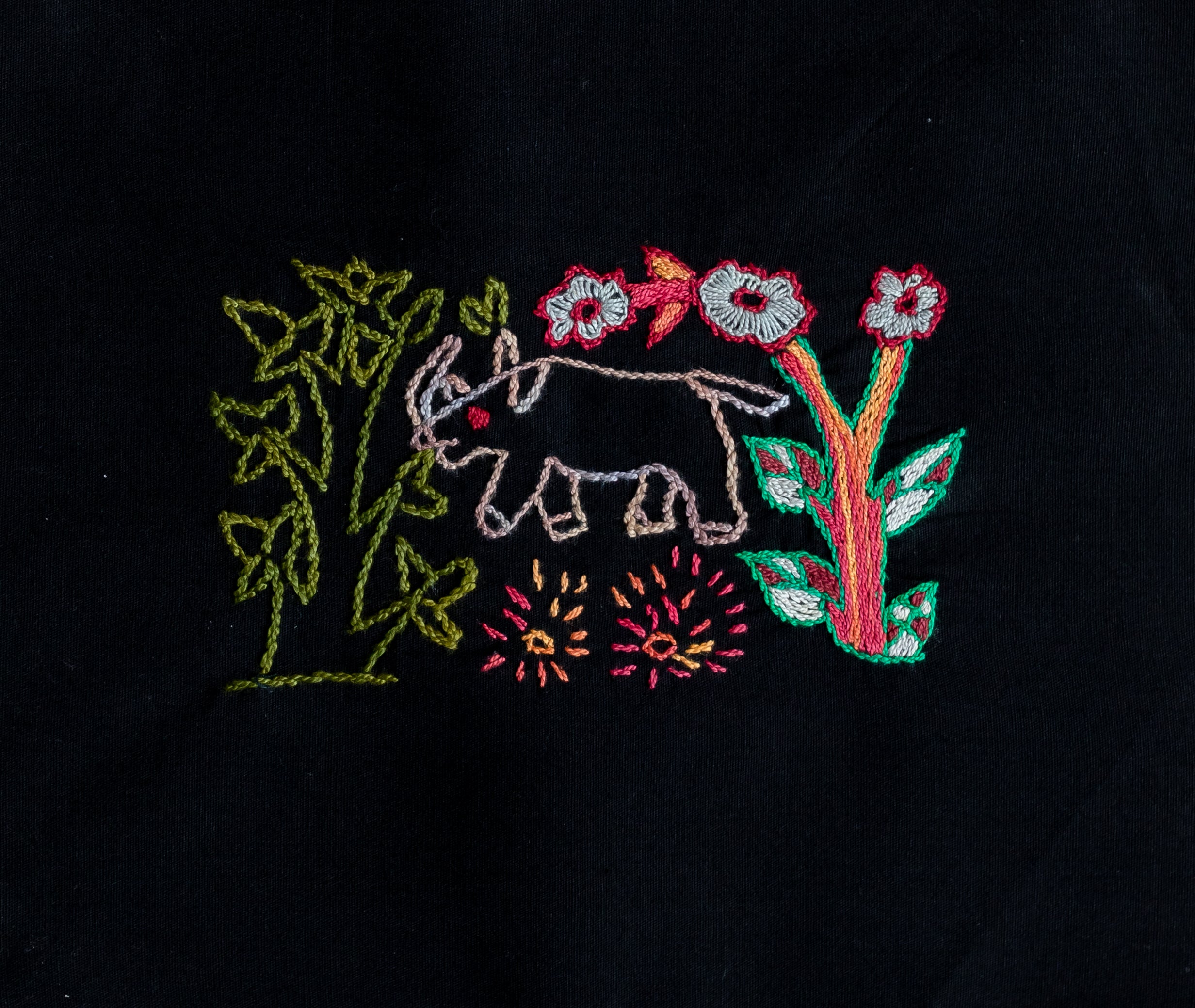ME - Mapula Embroidered Block - 4*7 - EB020