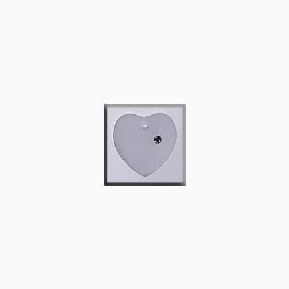 MHB - Crystal Treasures - 13050 - Large Heart - Frosted Crystal