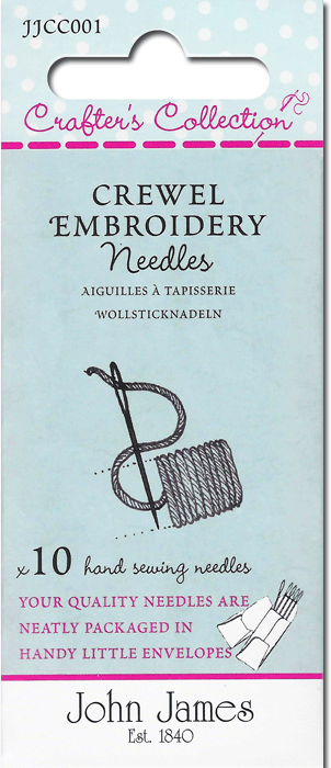 CN - John James Crafters' Collections - JJCC-001 - Crewel Embroidery Needles