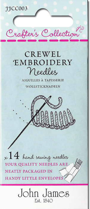 CN - John James Crafters' Collections - JJCC-003 - Crewel Embroidery Needles