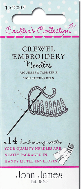 CN - John James Crafters' Collections - JJCC-003 - Crewel Embroidery Needles