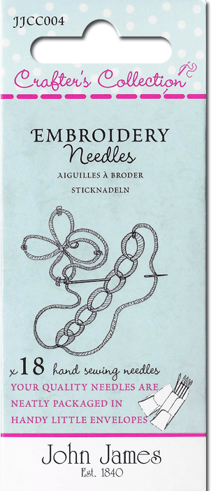 CN - John James Crafters' Collections - JJCC-004 - Embroidery Needles