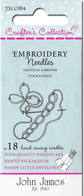 CN - John James Crafters' Collections - JJCC-004 - Embroidery Needles