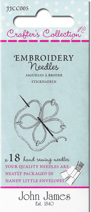 CN - John James Crafters' Collections - JJCC-005 - Embroidery Needles