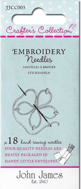 CN - John James Crafters' Collections - JJCC-005 - Embroidery Needles