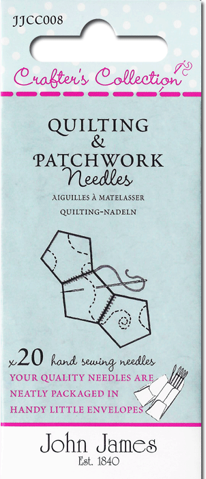 CN - John James Crafters' Collections - JJCC-008 - Quilting and Patchwork Needles