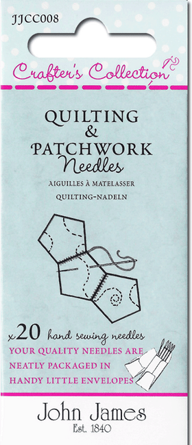 CN - John James Crafters' Collections - JJCC-008 - Quilting and Patchwork Needles