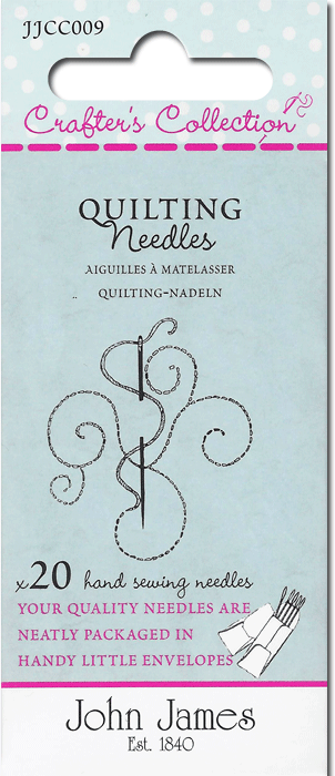 CN - John James Crafters' Collections - JJCC-009 - Quilting Needles