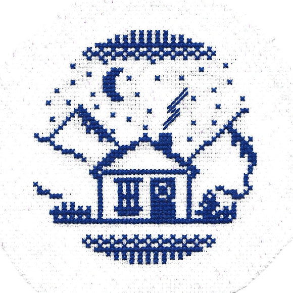 CN - Creative Needle Arts - CNA-0137 - Cozy Cabin - Cross Stitch Kit